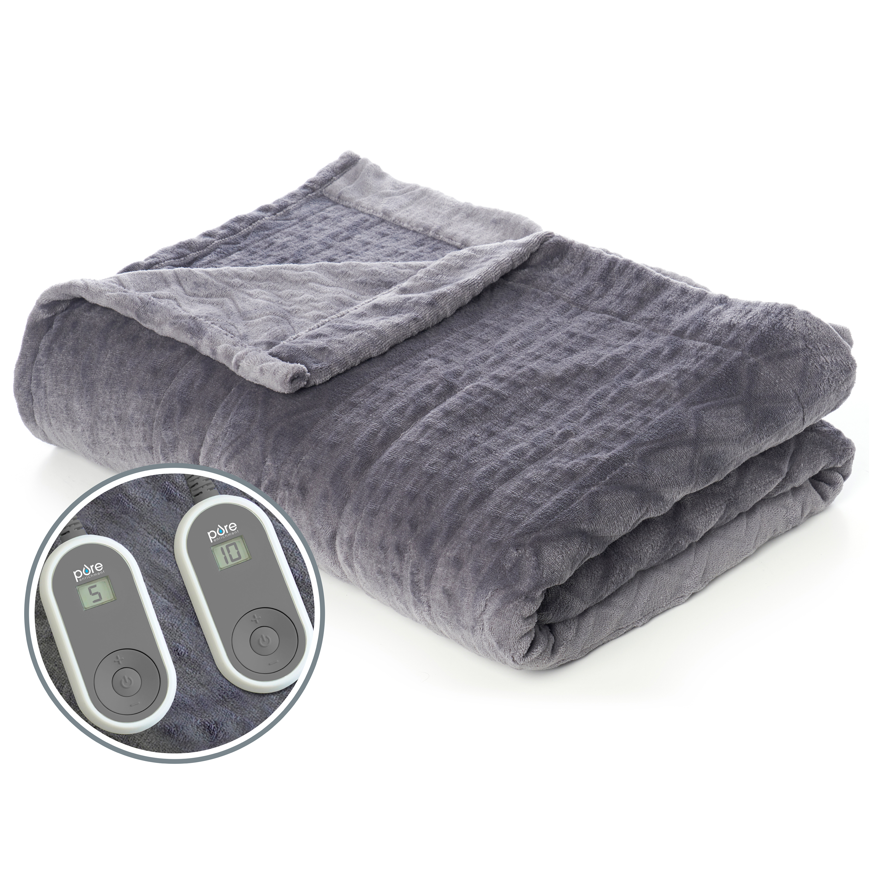 Polar Fleece Electric Heated Blanket Twin Size Gray Home Blankets Quilts Urbytuscom Polar Fleece Electric Heated Blanket Twin Size Gray Home Blankets Quilts Urbytuscom